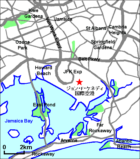 JFK空港地図