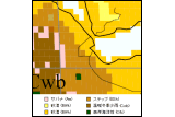 ジブチ気候区分地図