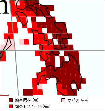 セブ島気候区分地図