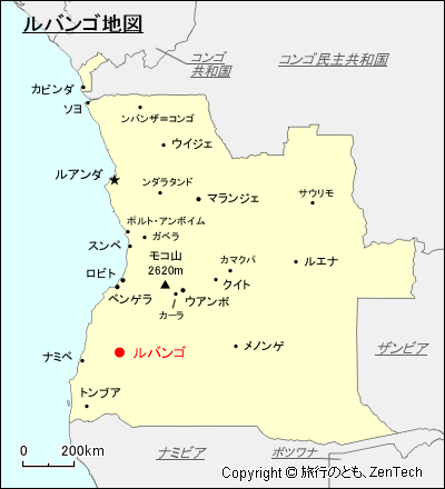 ルバンゴ地図