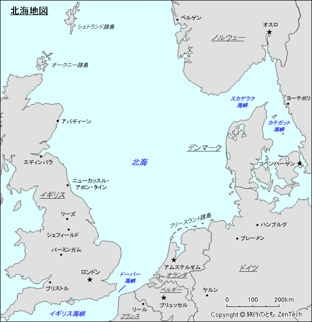 北海地図