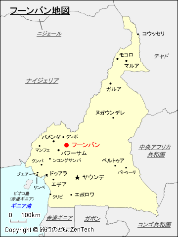 フーンバン地図
