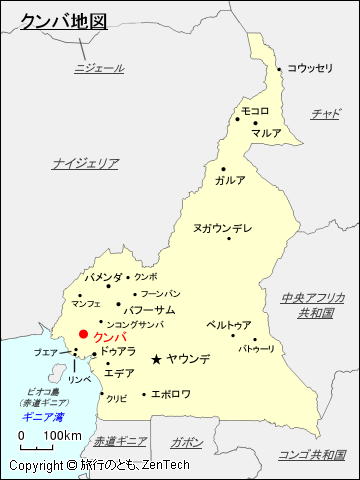 クンバ地図