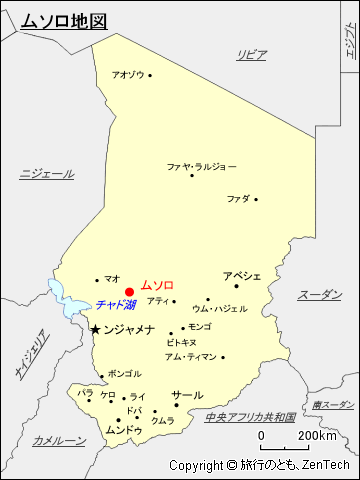 ムソロ地図