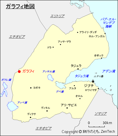 ガラフィ地図