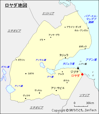 ロヤダ地図