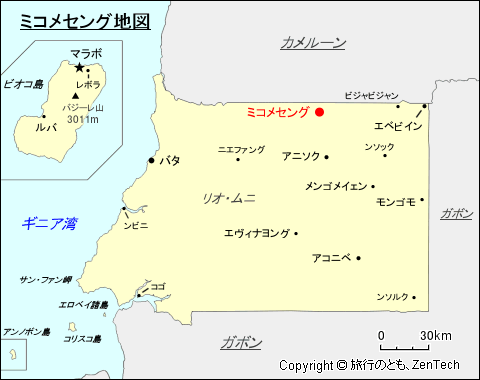 ミコメセング地図