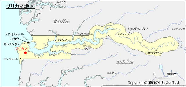 ブリカマ地図