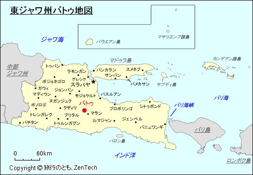 バトゥ地図