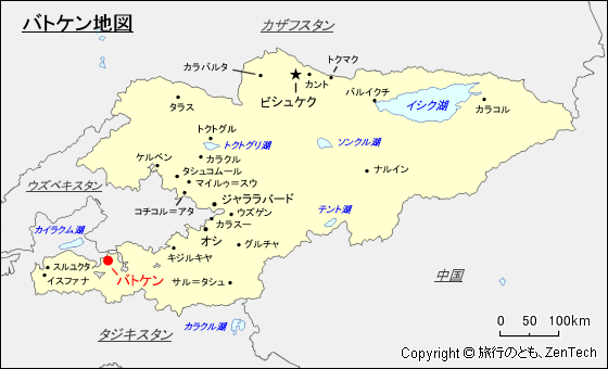バトケン地図