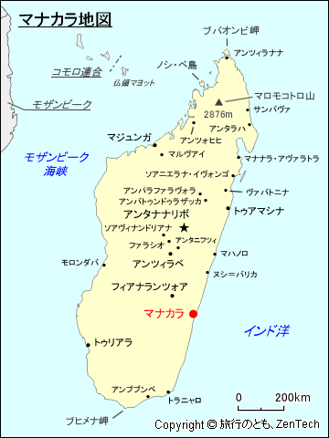 マナカラ地図