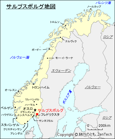 サルプスボルグ地図
