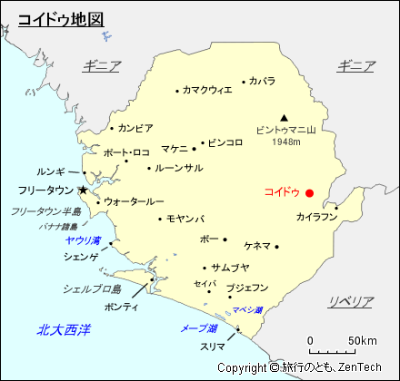 コイドゥ地図