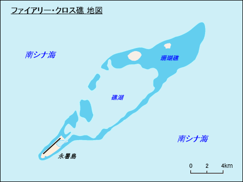 ファイアリー・クロス礁地図