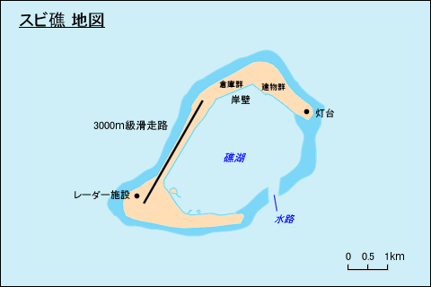 スビ礁地図 スビ礁地図
