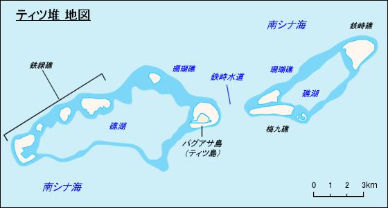 ティツ堆地図