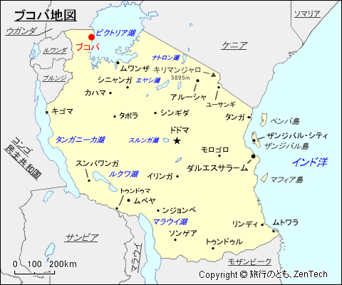 ブコバ地図