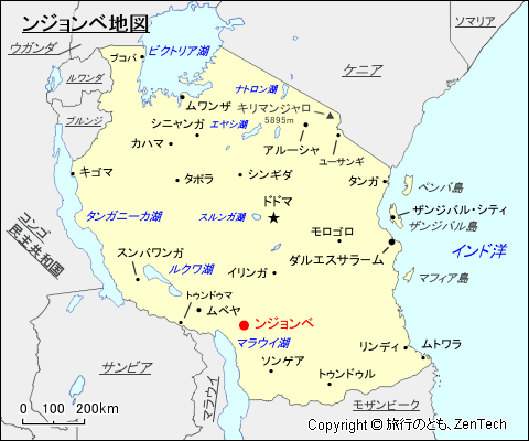 ンジョンベ地図