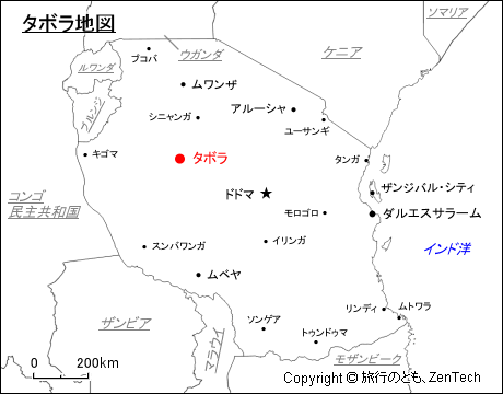タボラ地図
