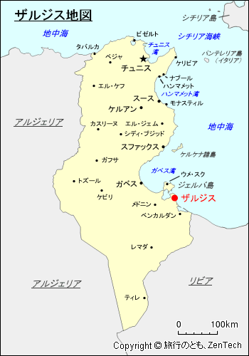 ザルジス地図
