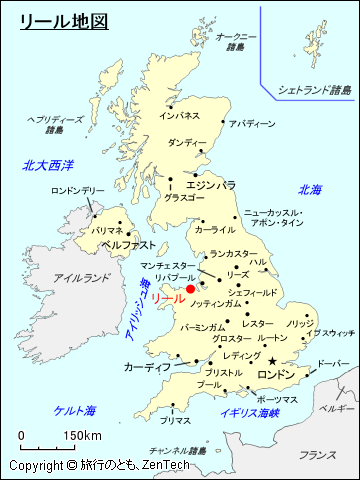 イギリスにおけるリール地図