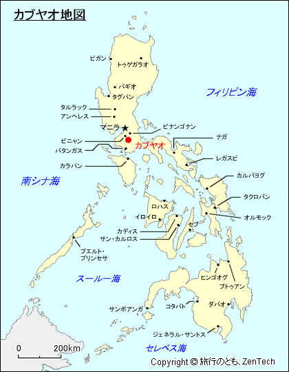 カブヤオ地図