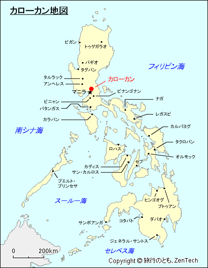 カローカン地図