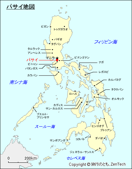 パサイ地図