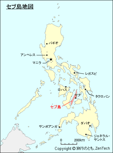 セブ島地図