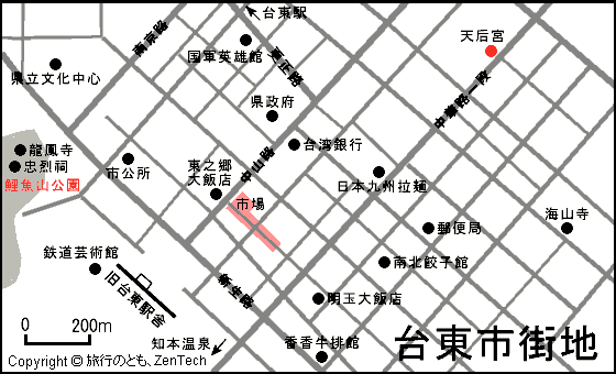 台東地図