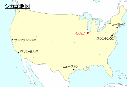 アメリカ合衆国におけるシカゴ地図