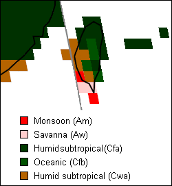 Taiwan Climate Map