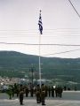 ギリシャ軍国旗掲揚式