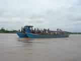 ミャンマー 写真 インワの渡し船