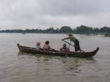 ミャンマー 写真 ミングォン 手こぎボート