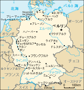 ドイツ地図