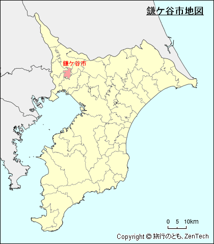 千葉県鎌ケ谷市地図