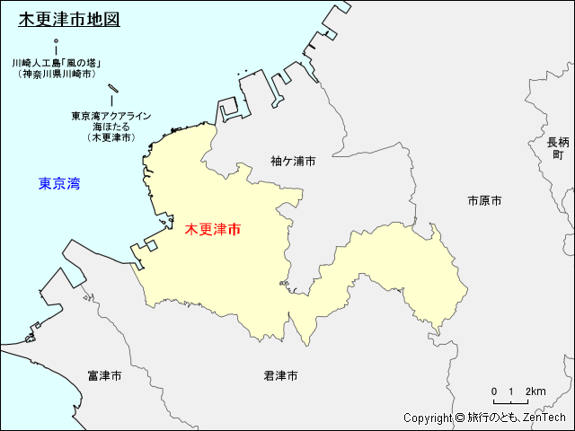 木更津市地図
