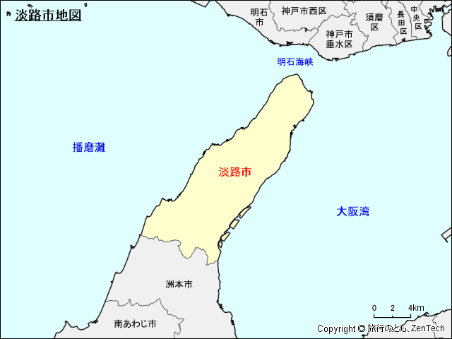 淡路市地図