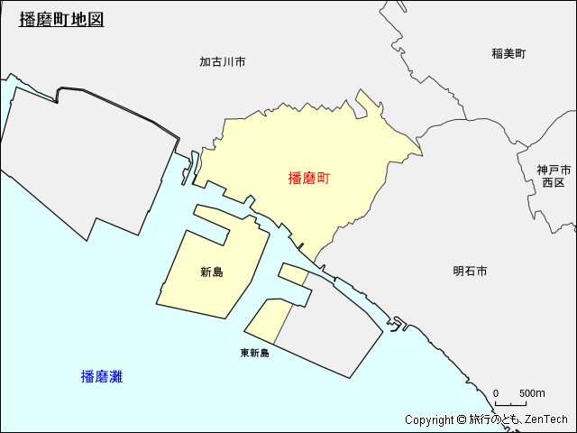 播磨町地図