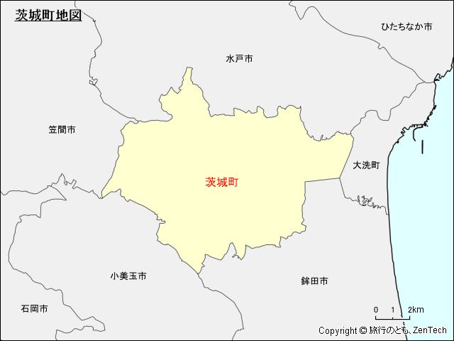 茨城町地図