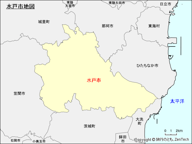 水戸市地図