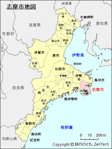 三重県志摩市地図