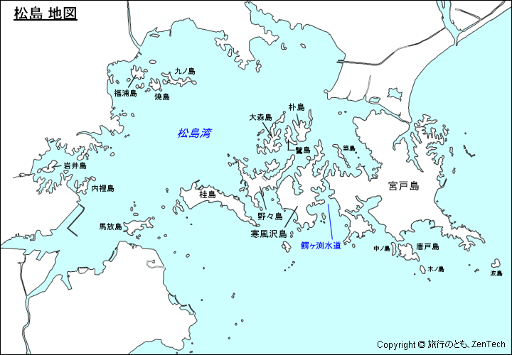 松島 地図