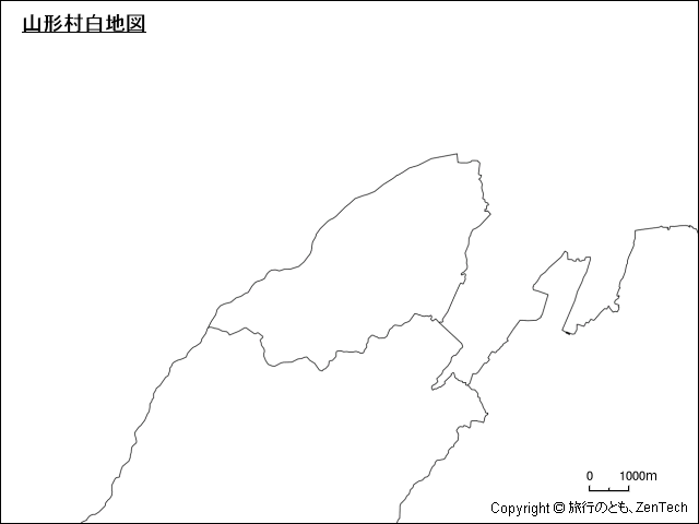 山形村白地図