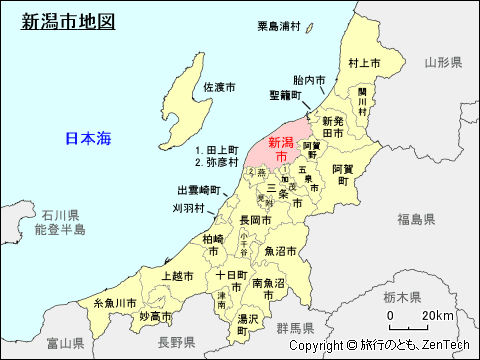 新潟県新潟市地図