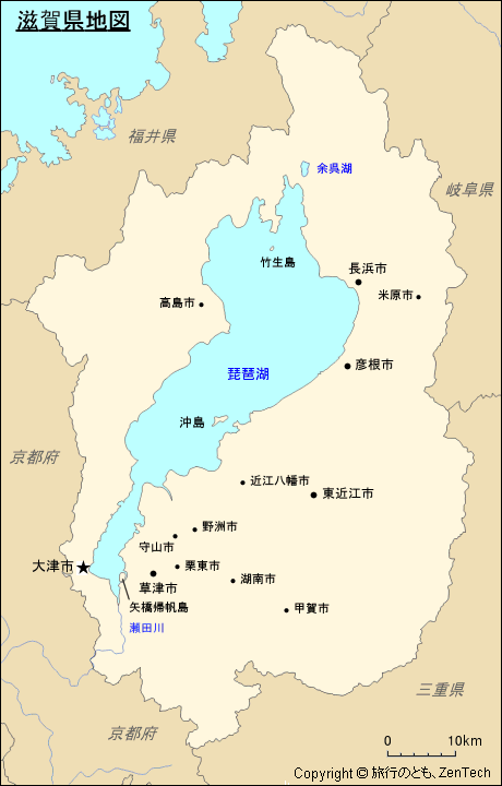 滋賀県地図