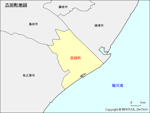 吉田町地図