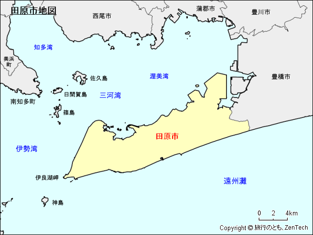 田原市地図