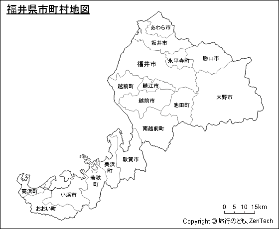 「福井県 地図」の画像検索結果